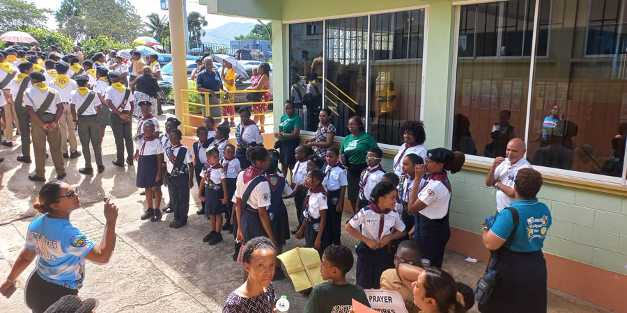 Five Rivers Community Takes a Stand Against Crime with Anti-Crime March and Open Air Programme